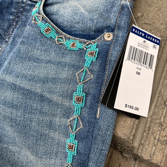 Lauren Ralph Lauren Mojave Blue Wash Jeans - Picture 12 of 15